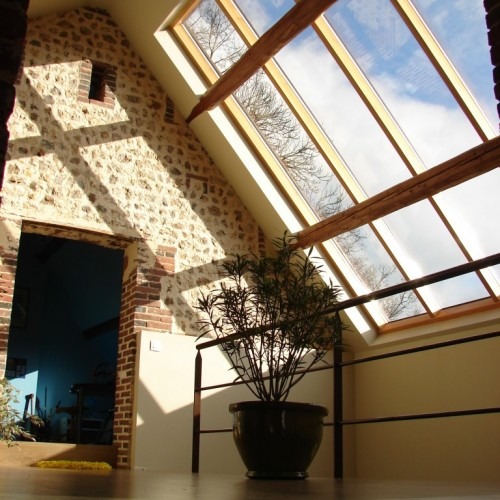 verrière de toit fixe - nos réalisations | atelier bailleul