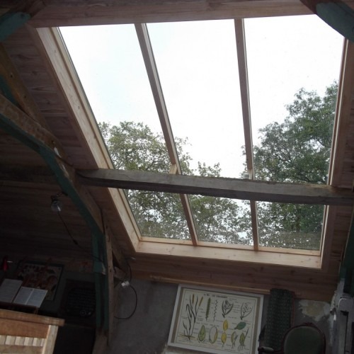 verrière de toit fixe - nos réalisations | atelier bailleul